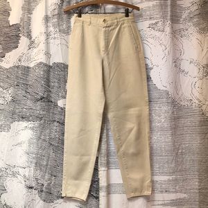 Sugar Products FRANCE Cream Women’s Size 36 Pants - Cotton